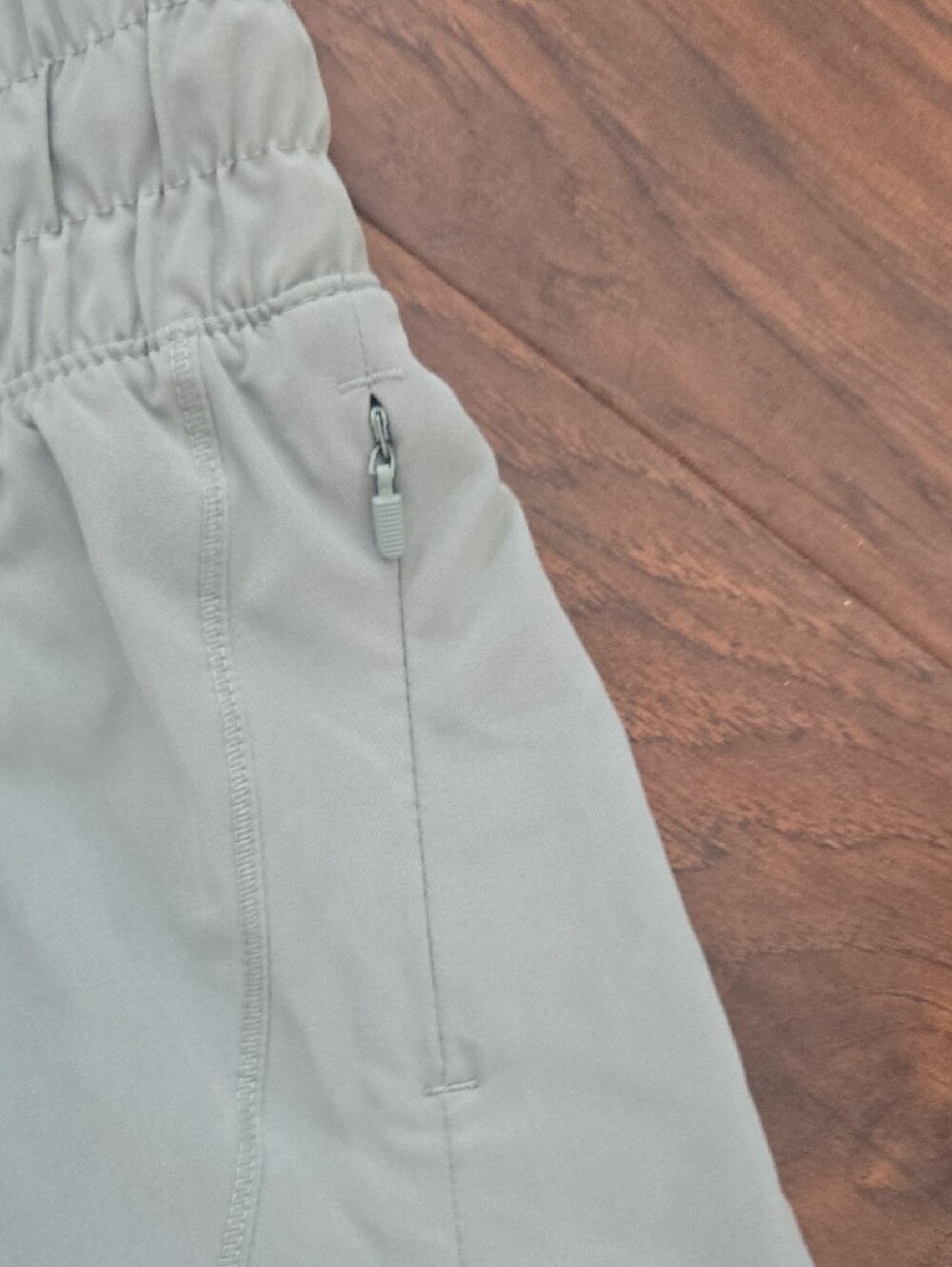 Avia Sage Green Women's Athletic Shorts - Picture 3 of 5
